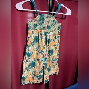 Tommy Bahama smocked girls romper 5T